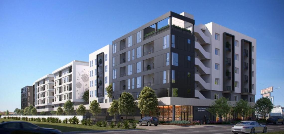 230-Unit Affordable Housing Complex Rises at 800 W Carson Street